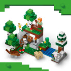 LEGO - Minecraft L’aventure de la première nuit-Coupez des arbres pour fabriquer un abri et faites-le exploser à l'aide de la fonction d'explosion