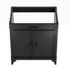 Modway - Steamforge 30" Armoire de toilette de salle de bain (lavabo non inclus) - Noyer noir-Construction en métal, placage de bois et MDF