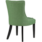 Modway - Regent Tissu Fauteuil d’appoint de salle à manger Ensemble de 2 - Vert-Jambes élégantes et effilées