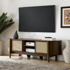 Modway - Reid 61 po Meuble TV, Noyer-Rotin synthétique