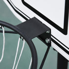 HOMCOM – Panier de basketball ajustable 51 à 64 po-Facile à transporter et à déplacer grâce à 2 roues 
