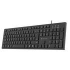 Intekview - Clavier filaire normalisé - Français canadien-Connexion USB : Plug-and-play, aucune installation requise.