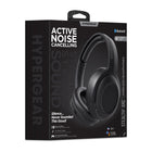 HyperGear - Casque d’écoute supra-auriculaire sans fil à annulation active du bruit Stealth2 - Noir-Son stéréo haute définition