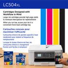 Brother - LC504XLCS Cartouche d’encre cyan authentique à haut rendement-7