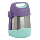 b.box - Boîte alimentaire isotherme - 335ml - Pop Lilas-Intérieur en acier inoxydable résistant aux taches et aux odeurs.