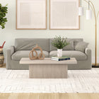 Hudson&Canal - Table basse rectangulaire Torren (122 cm de largeur) - Blanc aulne-Nettoyer avec un chiffon doux et sec, sans produits chimiques agressifs ni produits de nettoyage abrasifs