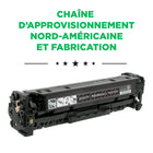 CIG - Cartouche de toner CE410X HP 305X remise à neuf - rendement élevé - noir- Garantie de 2 ans avec garantie de performance à 100 %