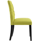 Modway - Duchess Tissu Chaise à manger Ensemble de 2 - Herbe de blé-Capsules de pied non marquées