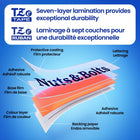 Brother - TZe232 Ruban laminé authentique pour étiqueteuses P-touch - 12 mm de largeur x 8 m de longueur - blanc avec texte rouge-Conçu avec le procédé de ruban laminé de Brother pour créer des étiquettes durables et lisibles qui restent apposées