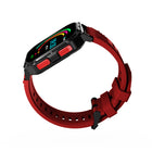 HiFuture - Montre connectée FutureFit Ultra3 2  po - Rouge-Adoptez un style robuste et robuste. Outre ses performances exceptionnelles, la montre connectée Ultra3 de HiFuture est également superbe ! Dotée d'une élégante finition en fibre de carbone, la coque arrière protège votre montre des rayures et des chocs, ajoutant une touche de sophistication à votre look quotidien