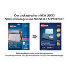 Avery - Étiquettes rectangulaires blaches avec Easy Peel, 1 po x 2-5/8 po, Paquet de 3000 (5160)-30 étiquettes par feuille