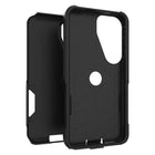 OtterBox - Étui Commuter pour Samsung Galaxy S25 - Noir-Design à deux couches avec une coque extérieure rigide pour résister aux éraflures et un revêtement intérieur en caoutchouc pour absorber les chocs