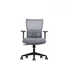 Kopplen - Chaise De Bureau Ergonomique Avec Support Lombaire - Gris-Siège en mousse moulée durable : Plus de 5 ans de confort.