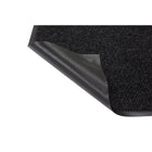Edgewood - Tapis Style-Point Pour Trafic Moyen - 3 pi l x 4 pi L - Charbon-Style de la surface Chevron