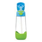 b.box - Bouteille Tritan - 600ml - Brise Océane-Paille anti-fuites et poignée robuste pour l’école et les sorties
