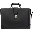 Mancini - Porte-documents plaideur luxueux pour portable 17.3po Buffalo - 18po x 6po x 13po - Noir-Convient au portables jusqu’à 17.3 pouces
