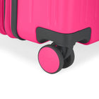 Reebok - Ensemble de Valise Rigide 2-Pieces de la collection Achievement - Fuchsia-Intérieur doublé signature avec panneau de séparation, poches pratiques et sangles de serrage