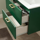 Modway - Daybreak 24" Vanette de salle de bain - Vert Blanc-MEUBLE DE SALLE DE BAIN MONTÉ AU MUR - Fixé directement sur votre mur, ce meuble rafraîchit la salle de bain tout en économisant beaucoup d’espace au plancher. Installations non incluses. Dimensions : 24"L x 18,5"D x 19"H