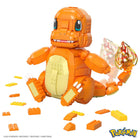 MEGA - Kit de jouets de construction Pokemon Jumbo Salamèche - 750 pièces-Salamèche a une bouche qui s’ouvre et des bras, des jambes et une queue articulés, ce qui lui permet de prendre toutes sortes de poses