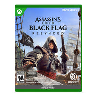 Assassin's Creed Black Flag Resynced - STANDARD EDITION pour Xbox Series X-Semez la terreur chez vos ennemis en abordant et en coulant leurs navires alors que vous incarnez Edward Kenway, capitaine du Jackdaw