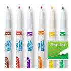 Marqueurs lavables à trait fin ultra-propres Crayola, ensemble de 12-Les marqueurs Crayola sont sécuritaires et non toxiques pour les enfants de 3 ans et plus