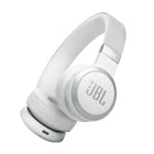 JBL - Live 670NC Casque supra-auriculaire - Blanc-Outre le puissant Son Signature JBL, les haut-parleurs de 40 mm offrent un Son Spatial JBL immersif qui transforme tout contenu stéréo de n’importe quel appareil en son surround virtuel.