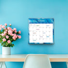 BrownTrout - 2026 Calendrier suspendu carré à spirales mensuel de 18 mois feuille d'autocollants - Blush craquelé - 12 po x 12 po-Polyvalence - Parfait pour être accroché au mur ou pour être utilisé sur votre bureau