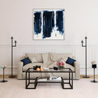 Hudson&Canal - Table basse rectangulaire Athena 45" L - Bronze noirci-Caractéristiques assemblage facile