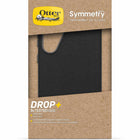 OtterBox - Symmetry Cactus Leather Case pour Samsung Galaxy S25+ - Noir Ash-Boutons métalliques pour une expérience tactile améliorée
