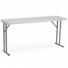 Flash Furniture – Table de formation pliante de 60 po, granite blanc (RB1860)-Table commerciale prête à l'emploi