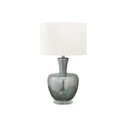 Monarch Specialties - Luminaire - 26 po H Lampe De Table - Verre Argent - Abat-Jour Ivoire / Crème - Contemporain - Moderne-Cette lampe de table contemporaine de 26 pouces de haut, dotée d'un élégant corps en verre vert de mer sur une base en acrylique transparent et d'un élégant abat-jour en tissu ivoire, est parfaite pour ajouter une touche de sophistication à n'importe quelle pièce