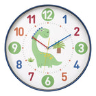 Monarch Specialties - 9100 Horloge Murale Juvénile Rond de 18" - Visage Multicolore/Cadre Bleu-Cette horloge murale ronde de 18 pouces présente un cadran multicolore captivant et un cadre bleu élégant, ce qui en fait un élément décoratif idéal pour les chambres d'enfants et les intérieurs contemporains