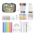 Zipit - Boîte de Rangement Recyclée - Motif kawaii coloré-6