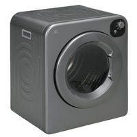 HOMCOM - Sécheuse portable compacte 3,22 pi³ - 1 300 W - gris-7 modes, y compris extra, lumineux, mélange aération et trois autres temps au choix 