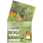 Lang - 2026 Colibris Calendrier Mural Deluxe Mensuel - 30,5 cm l x 30,5 cm H - Anglais-Format du calendrier : 34,0 cm L x 61,0 cm H (ouvert)