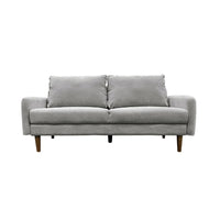 Brassex - Canapé 3 places 635874 Jodie - gris-Style contemporain
