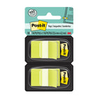 Languettes Post–it 1 po x 1,7 po – Vert vif – 50 languettes/distributeur – 2 distributeurs/paquet-Les languettes facilitent le marquage et la mise en évidence des informations importantes dans les manuels scolaires, les cahiers de notes, les agendas, les calendriers, etc.