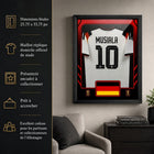 Frameworth - Coupe du Monde FIFA 2026 Officielle Allemagne Jamal Musiala Cadre Réplique de Maillot - 25,75 po x 33,75 po-7