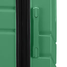 Swiss Mobility - Valise d'enregistrement à coque rigide 30.50po de la collection DXB  - Vert-Pieds latéraux pour garantir la stabilité et la résistance aux chocs