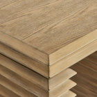 Modway - Canto Design empilé carré de 24 pouces Table d’appoint - Chêne vieilli-7
