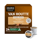Café Van Houtte, Vanille noisette - Torréfaction légère - Dosettes de café K-Cup - Paquet de 24-Goût : ce mélange est une torréfaction légère qui associe des notes subtiles de vanille et de noisette.