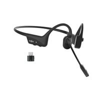 Casque Bluetooth Shokz OpenComm2 avec dongle USB-C-Communication cristalline : Profitez d'une clarté inégalée dans vos conversations avec nos microphones double réduction de bruit avancée. Dites adieu aux bruits de fond et aux distractions, garantissant que chaque mot soit entendu clairement