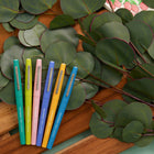 Paper Mate - Stylos-feutres parfumés escapade dans la nature Flair, pointe moyenne (0,7 mm), parfums et couleurs assortis, 6 unités-Paquet de 12