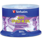 Verbatim - DVD+R DL 8x de 8,5 Go avec surface estampillee - Paquet de 50-Capacite de stockage de 8,5 Go