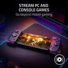 Razer - Kishi V2 USB C Manette Gaming Mobile pour iOS et Android-Connexion directe usb-c: Élimine la latence d’entrée pour un contrôle fluide et réactif pendant le jeu