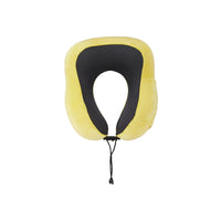 Reebok - Oreiller cervical ergonomique de voyage - Jaune-Doté d'une généreuse mousse à mémoire de forme de 280 g, cet oreiller épouse parfaitement les contours de votre cou, assurant un soutien et un alignement optimaux. Dites adieu aux raideurs et bonjour à un voyage reposant où que vous alliez