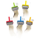 Beleduc - Jeu de 5 galets de roulement-Décore chaque château de sable