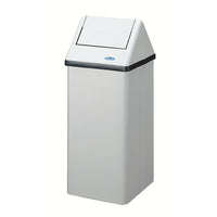 Frost ââ‚¬â€œ Poubelle sur pieds, 80 litres, blanc-Capacité de 80 litres