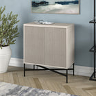 Hudson&Canal - Meuble d'appoint Brighton de 71 cm de largeur, , blanc aulne-Dimensions du produit : 15" L x 28" l x 32" H