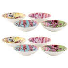 Maxwell & Williams - Enchantement Multicolore Plat Rond - 10 cm - Ensemble de 4 - Paquet de 2-Lavage des mains recommandé